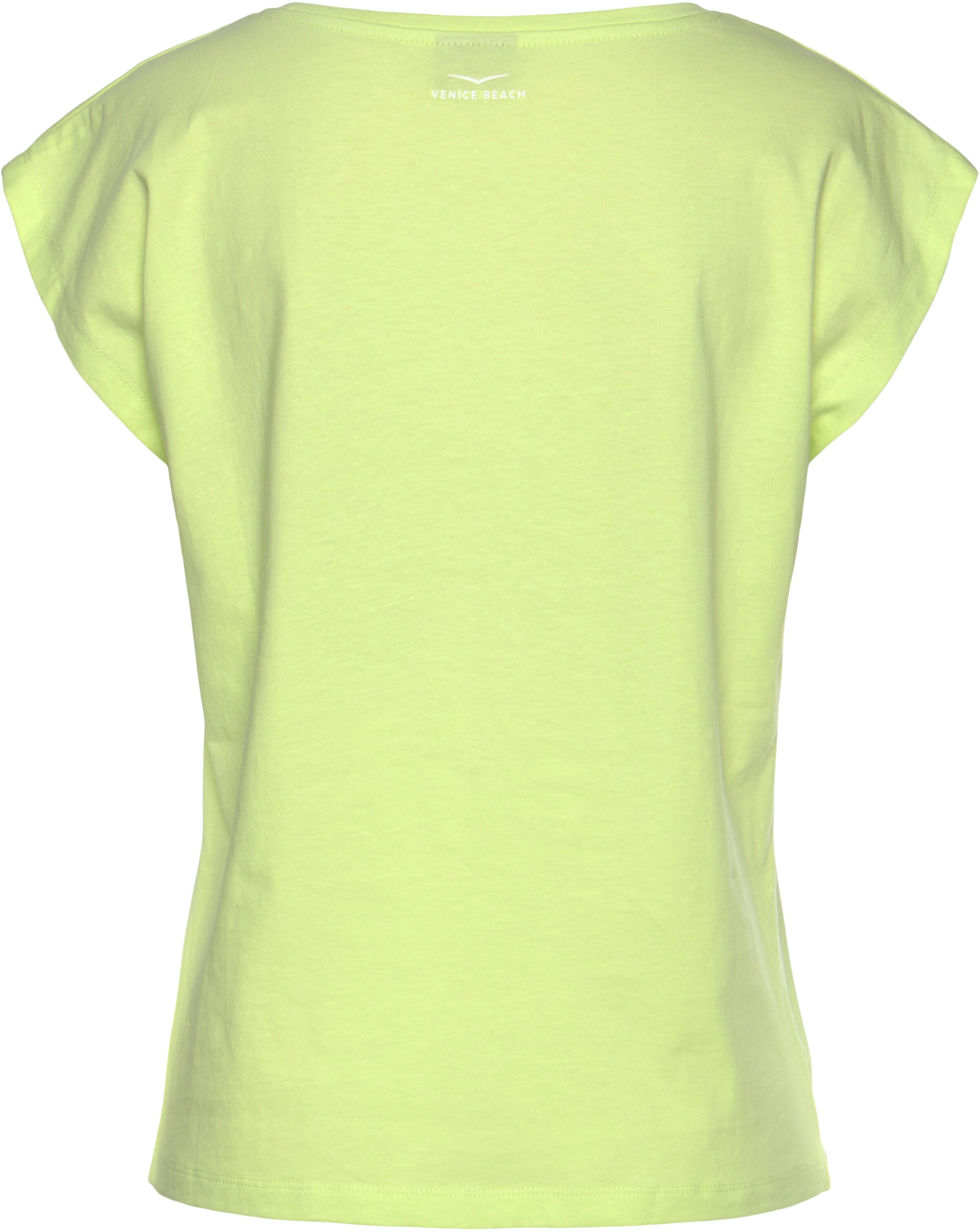 Venice Beach Kurzarmshirt in limone