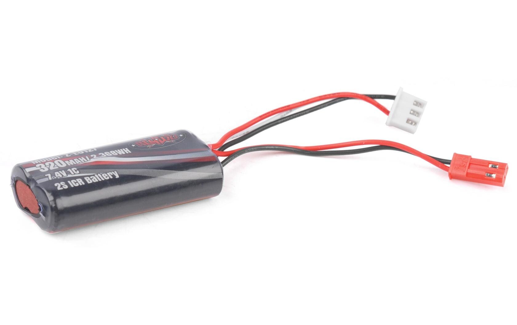 RC-Akku Li-Ion 320 mAh 7.4 V TF2 1:242S Li-Ion Akku mit JST Bec Stecker