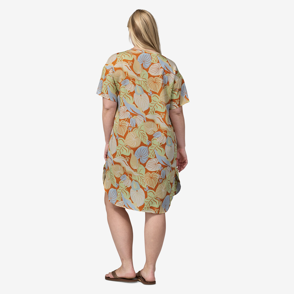 Kurzärmeliges Pataloha-Kleid für Damen