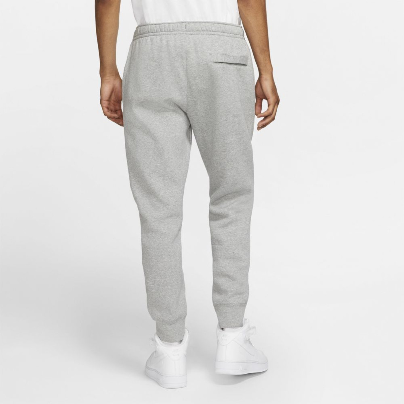 Nike Sportswear Club Fleece Joggingbroek Grijs Wit