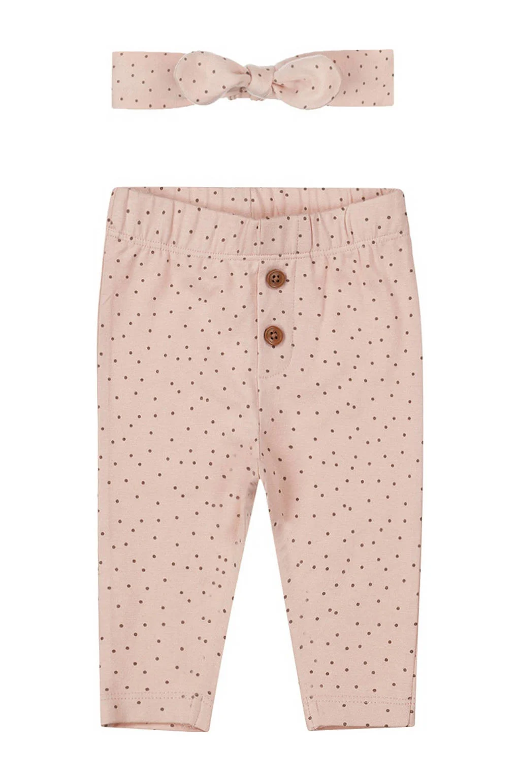 Dirkje broek + haarband roze