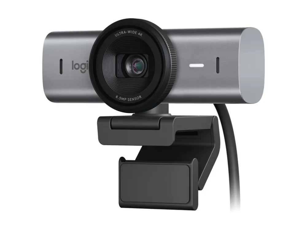 Logitech Master Series MX Brio - Live streaming-kamera - farve - 8,5 MP - 3840 x 2160 - 4K, 1080p - audio - USB-C