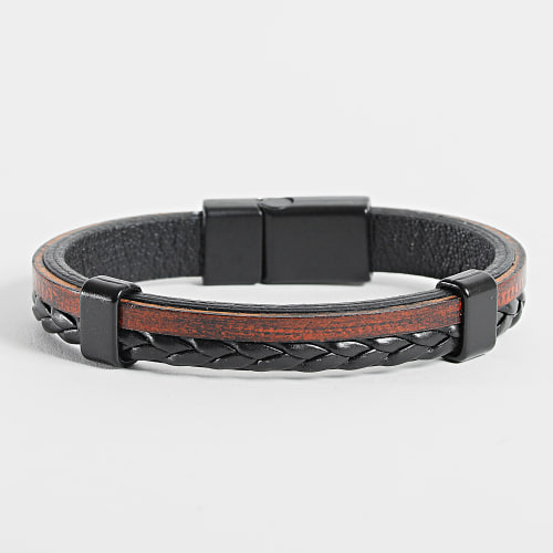 Bracelet Noir Marron