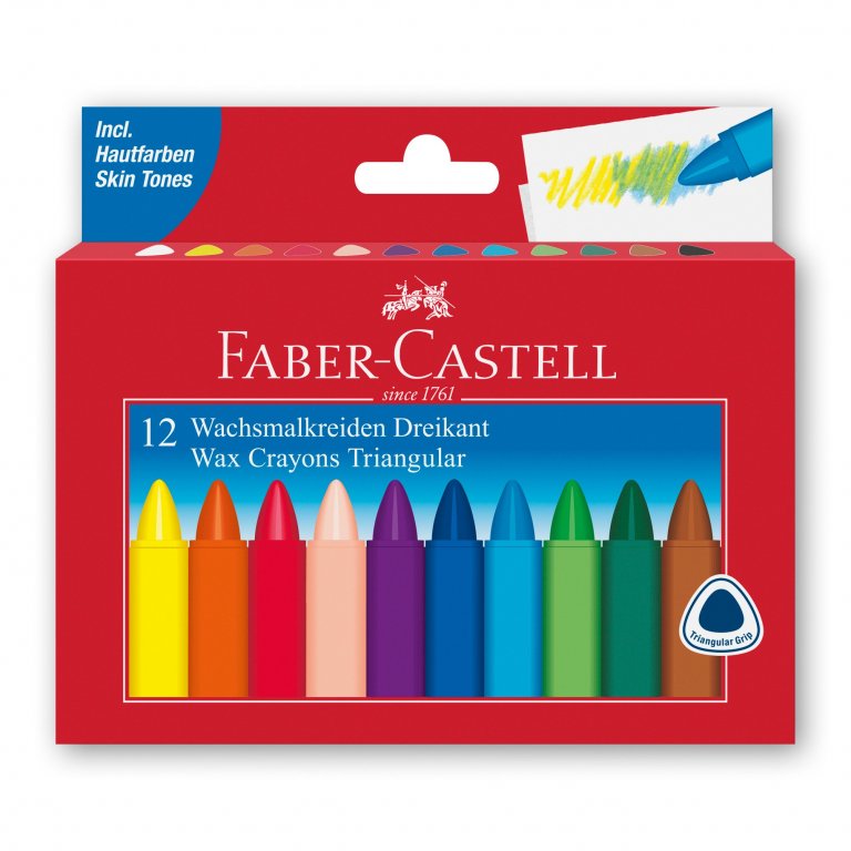 Faber-Castell Wachsmalstifte Set