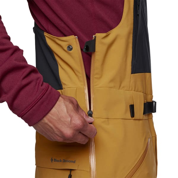 Pantalon de ski BLACK DIAMOND M RECON BIBS AMBER-BLACK