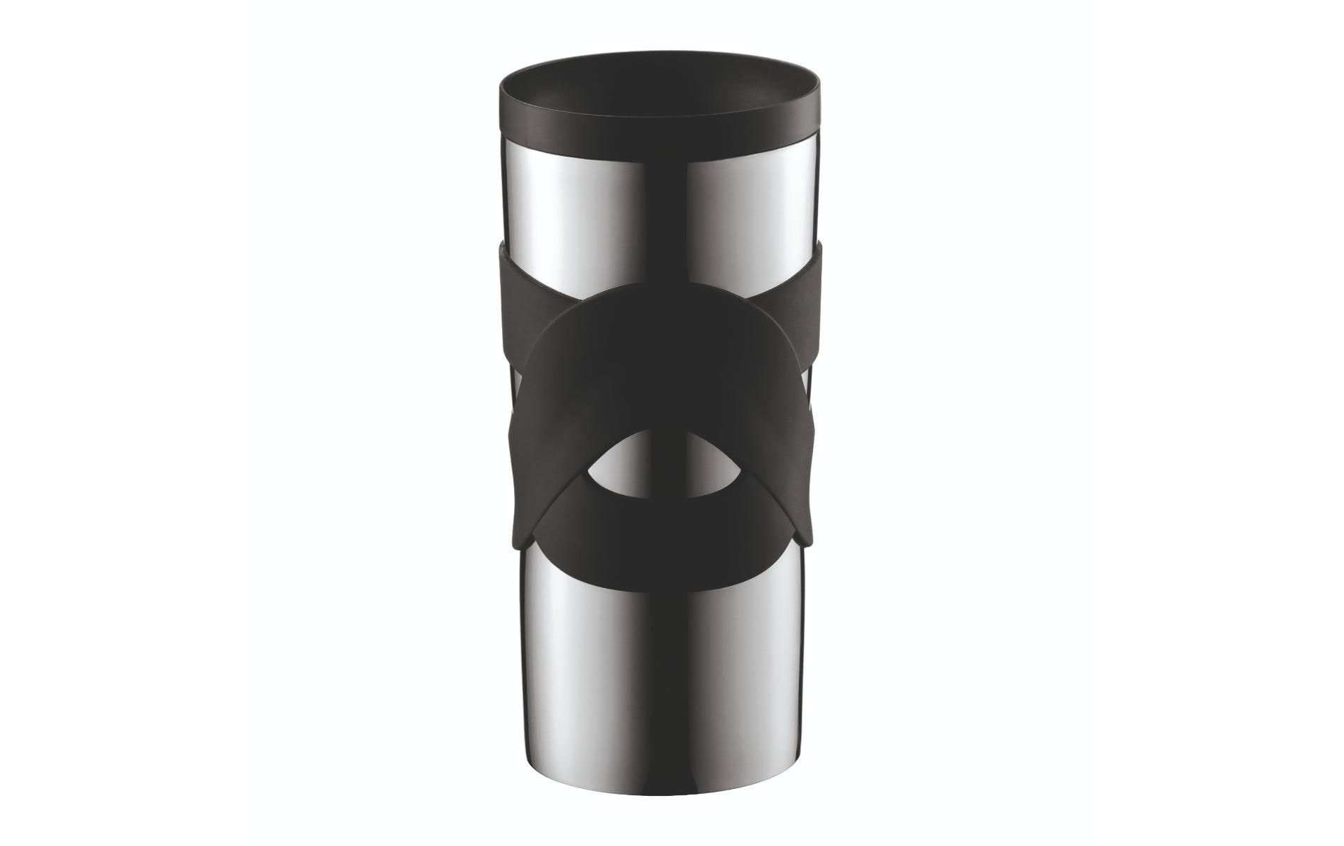 Travel mug Doppelwandig Schwarz, 0.35 lReisebecher aus Edelstahl