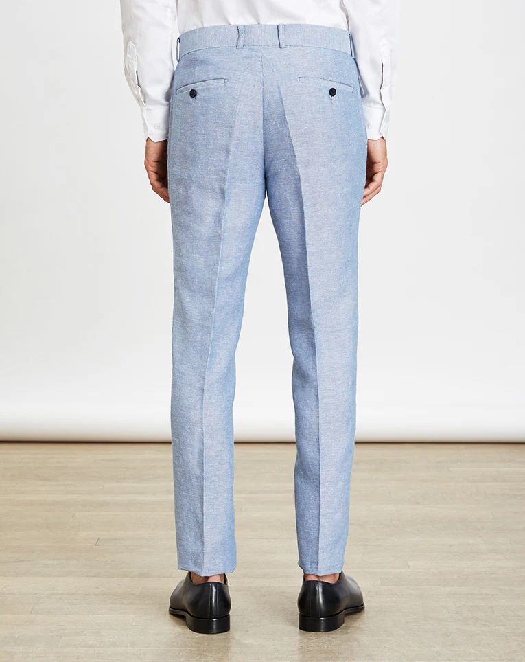 PANTALON VILLE SUPEC CIEL