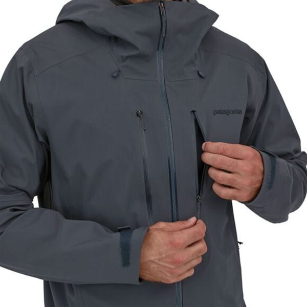 Veste de ski PATAGONIA M'S STORMSTRIDE JKT SMOLDER BLUE