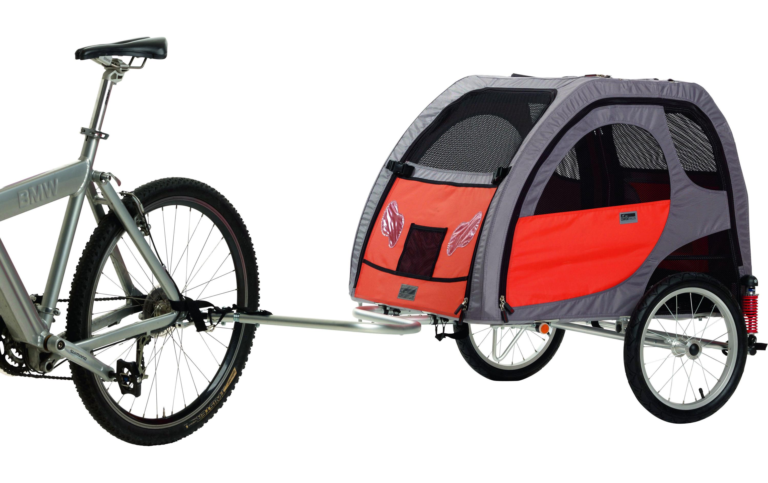 Fahrrad-Anhänger DOG Comfort Wagon Bicycle L<br>Sicherer Fahrrad-Haustier-Anhänger
