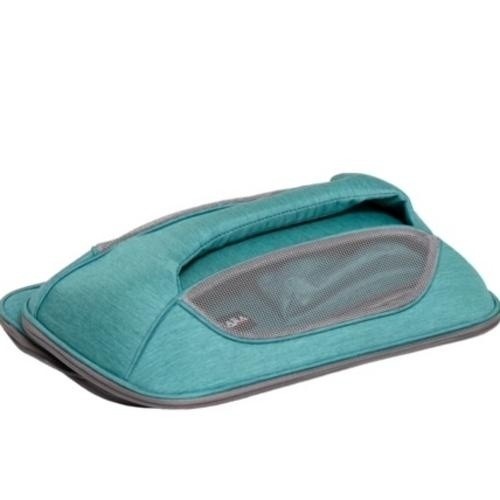 Transportadora azul para animais de estimação