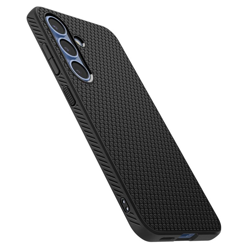 Samsung Galaxy S25  Plus Liquid Air Case Gummi Hülle (ACS08979) - Schwarz (Matt)