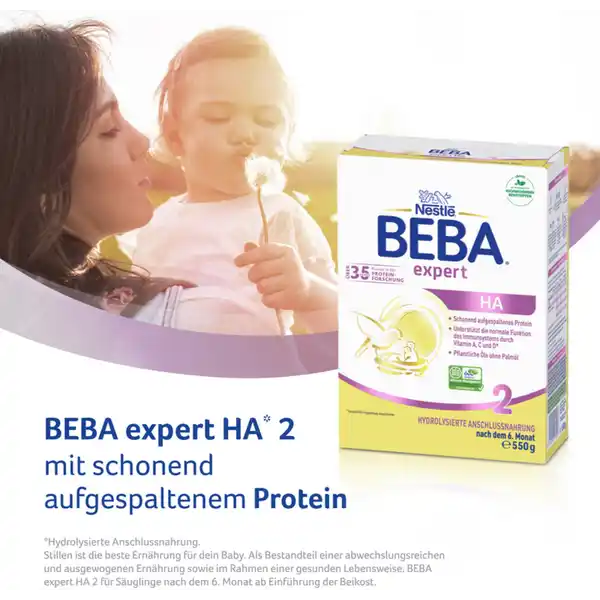 Expert HA2 Folgenahrung nach dem 6. Monat