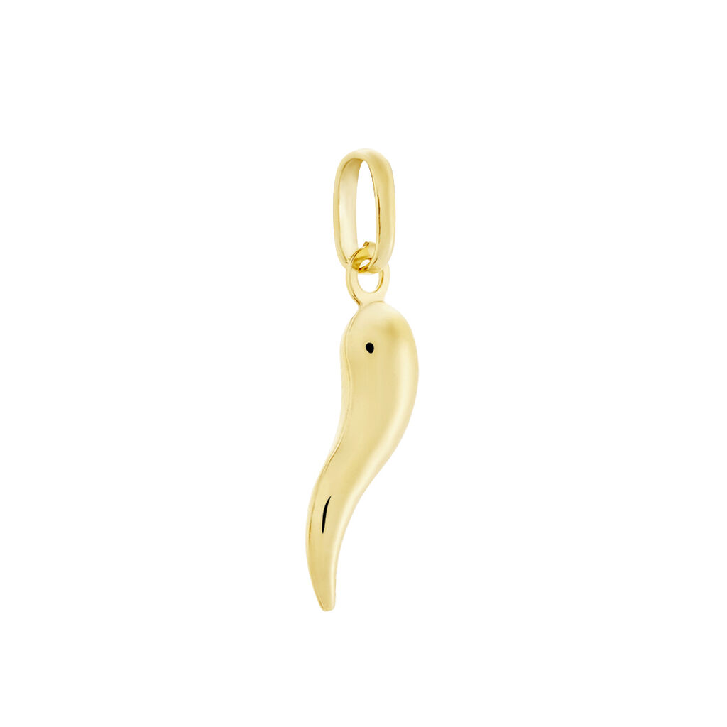 Pendentif Felicette Corne Abondance Or Jaune