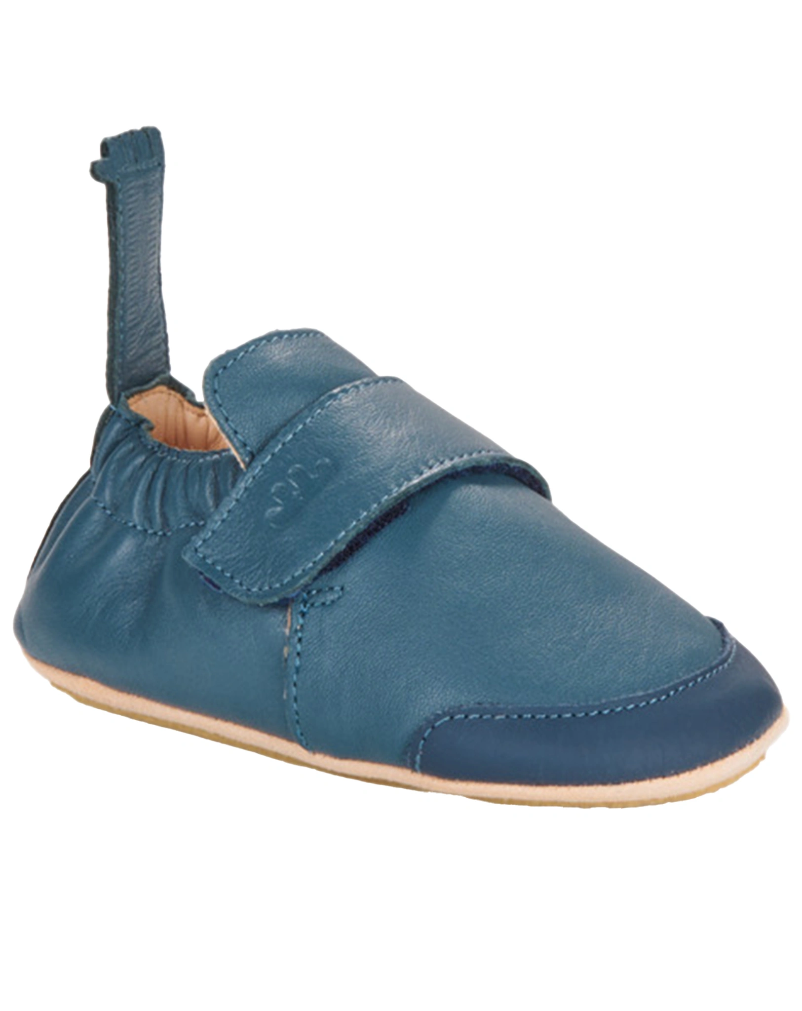 Krabbelschuhe MY BLUBOOTIES VELCRO in denim