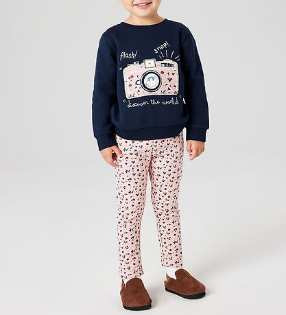 Name It S?t - Sweatshirt/Leggings - NmfOliana - Dark Sapphire