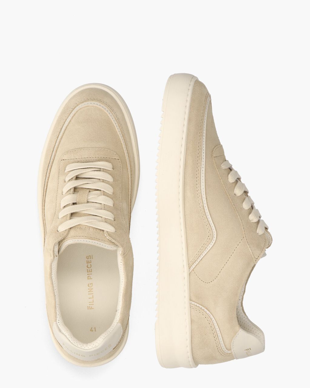 Filling Pieces Mondo Stack Beige Herensneakers