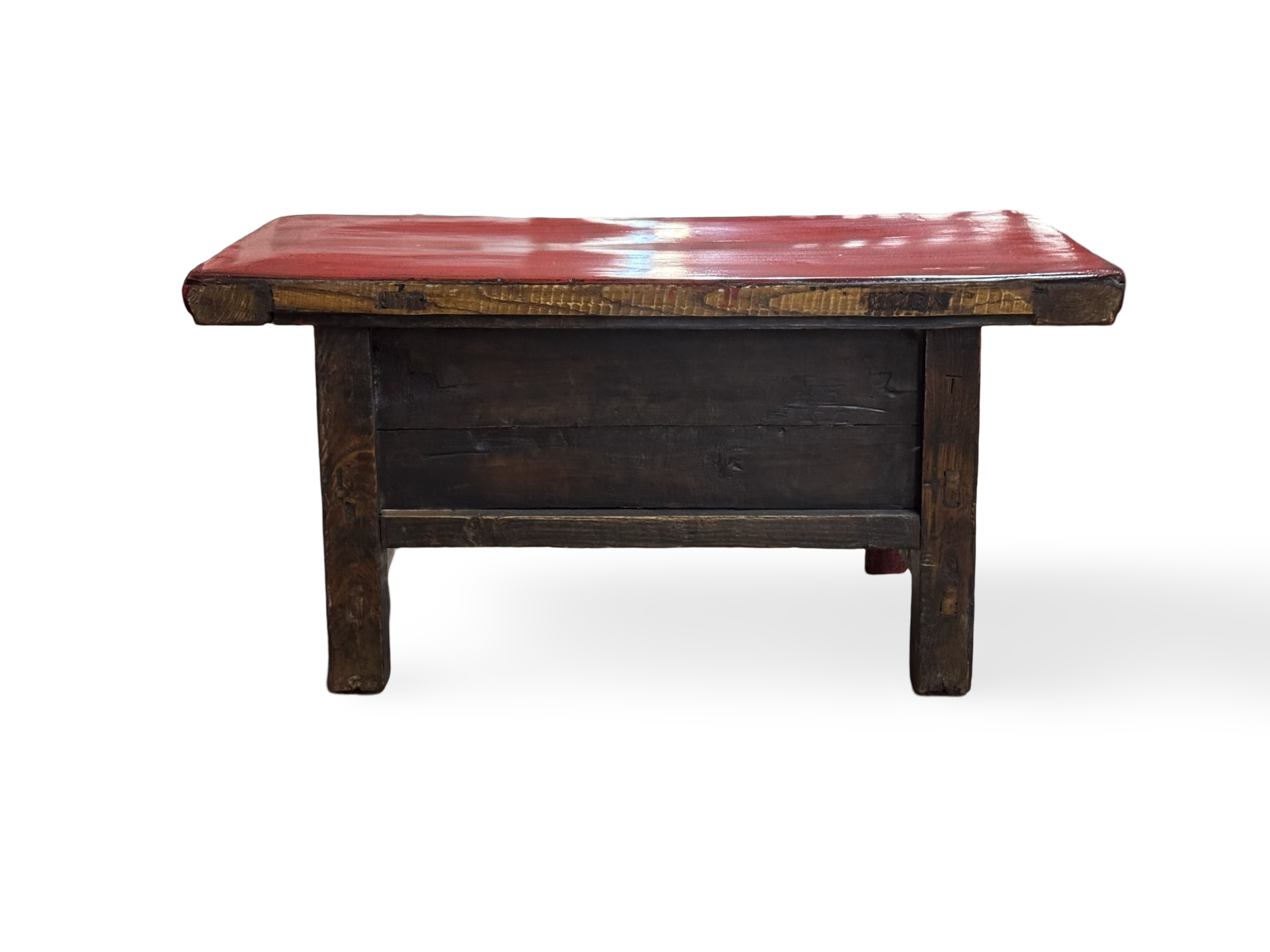 Spaanse tafel rood uniek lak Spaans tafel rood uniek lak