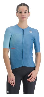 Maillot Manches Courtes Femme Sportful Light Pro Bleu Clair