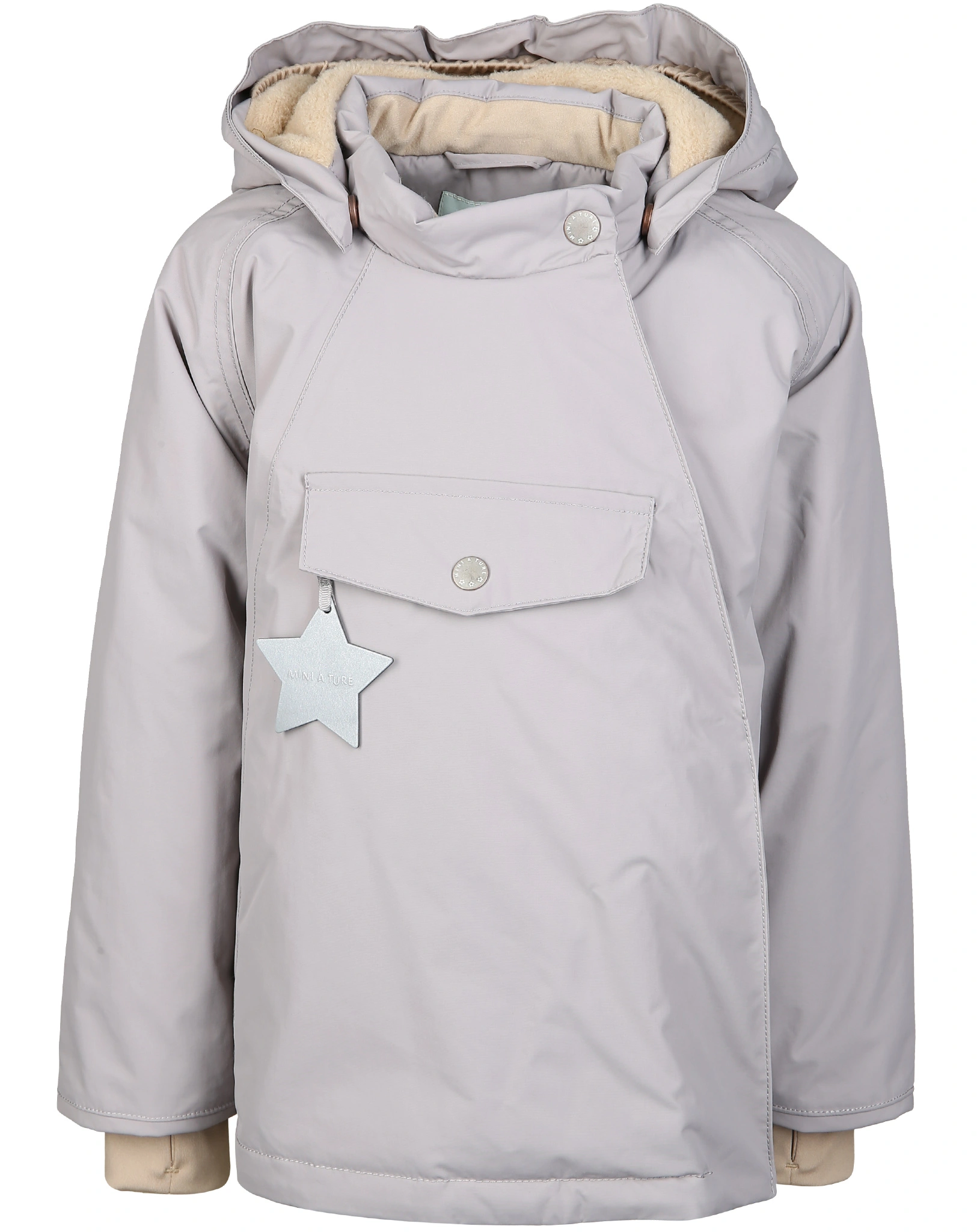 Funktionswinterjacke MATWANG mit Innenfleece in zinc purple
