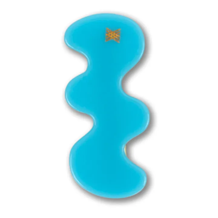 Repose AMS Barrette Wavy | Bleu indigo