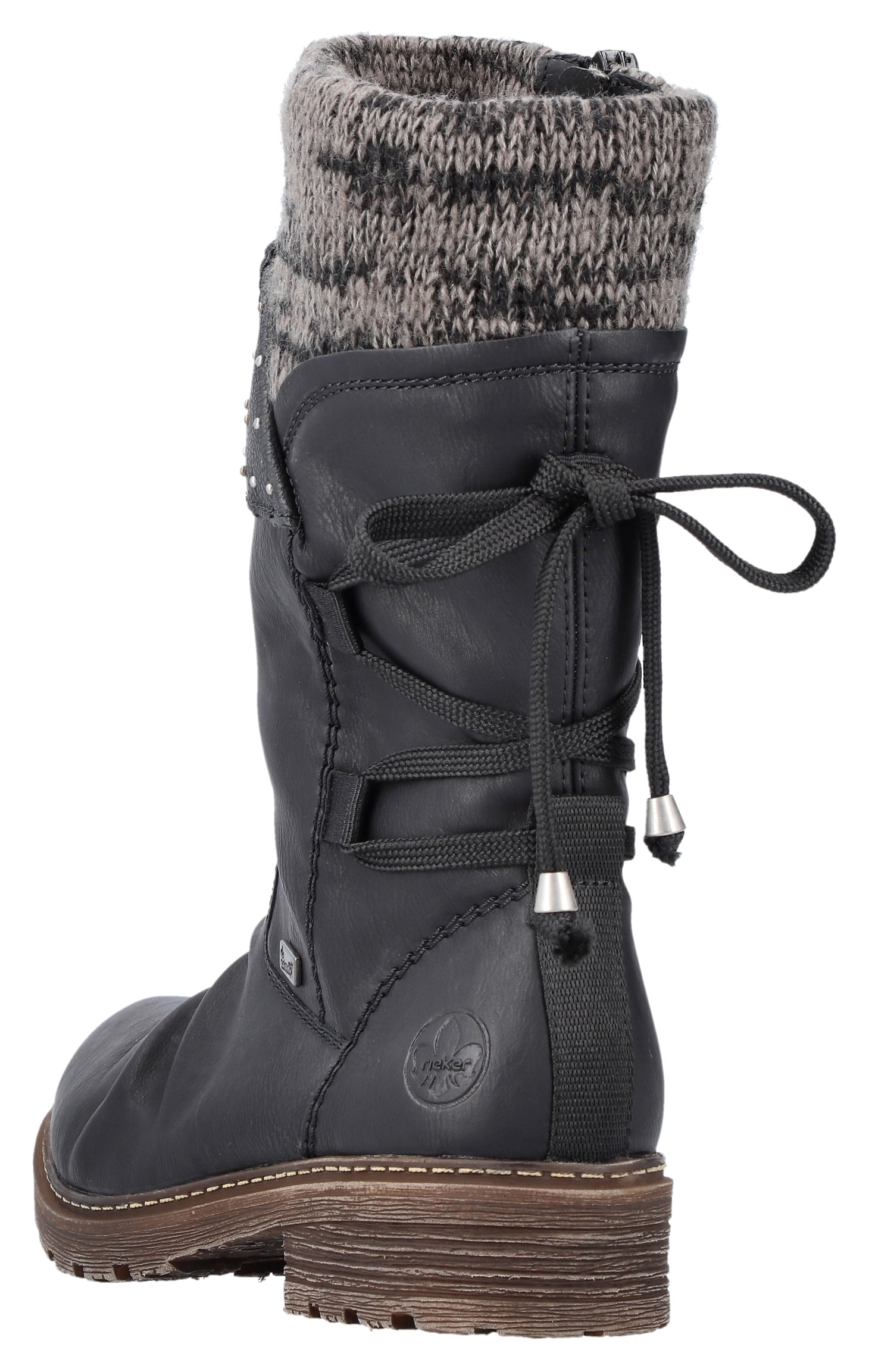 Rieker Winterstiefel  , Winterboots, Profilsohle, Warmfutter, mit Rieker-TEX
