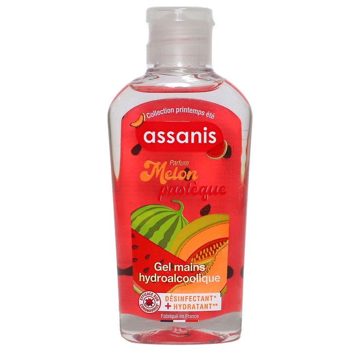 Gel hydroalcoolique Melon Pastèque 80ml