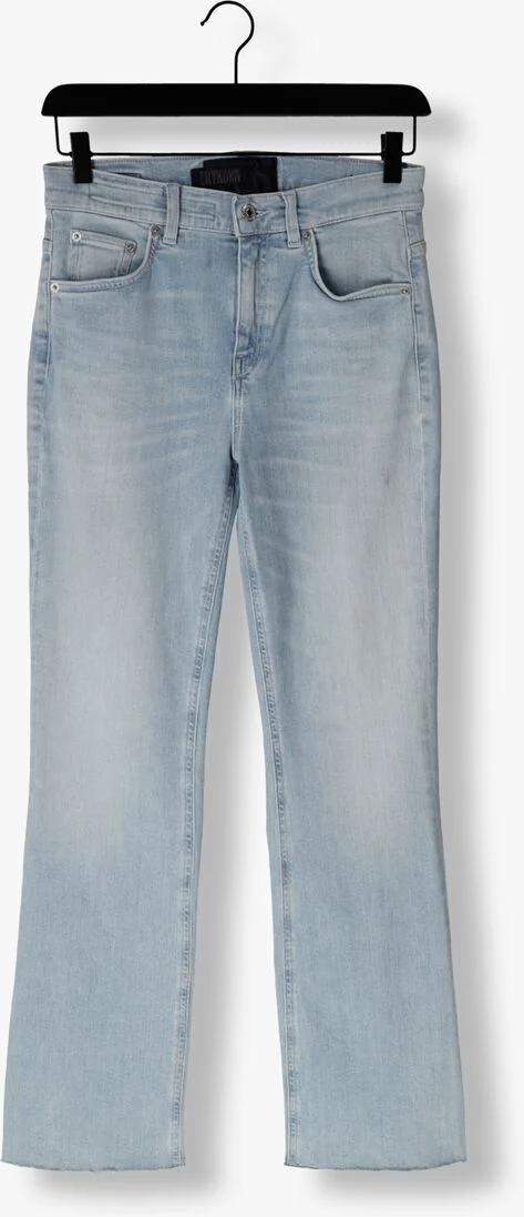 DRYKORN lichtblauwe drykorn flared jeans far