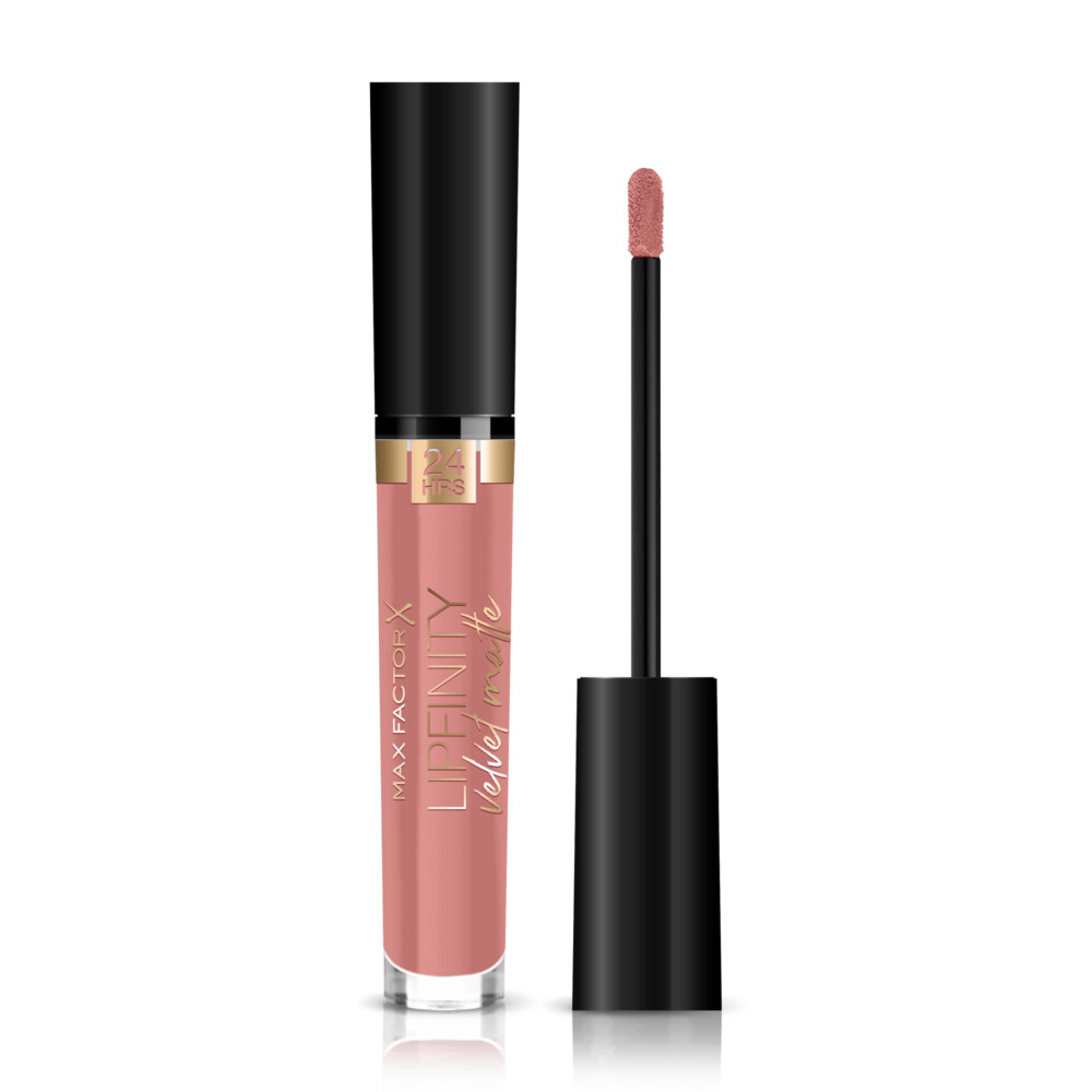 Max Factor Lipfinity Velvet Matte Liquid Lipstick 015 Nude Silk