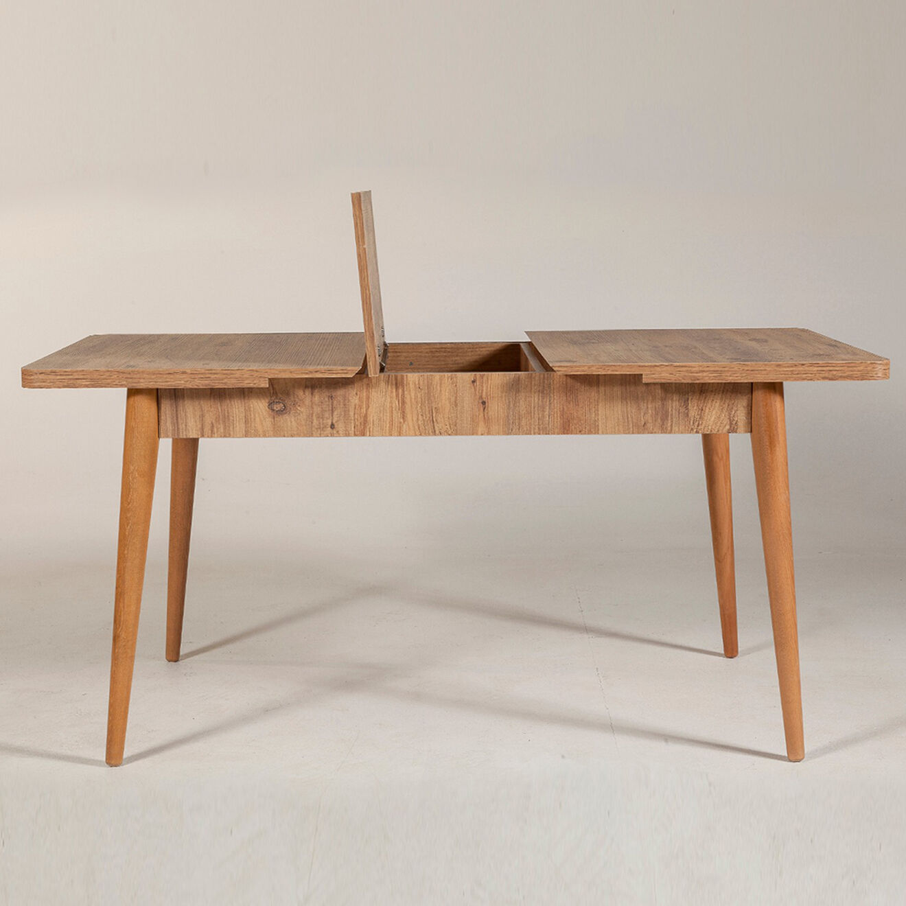 Wooden Art Table Vina 1070 pin/vert - 80x129x75cm