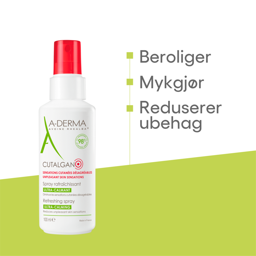 A-Derma Cutalgan Ultra-Calming Refreshing Spray 100 ml
