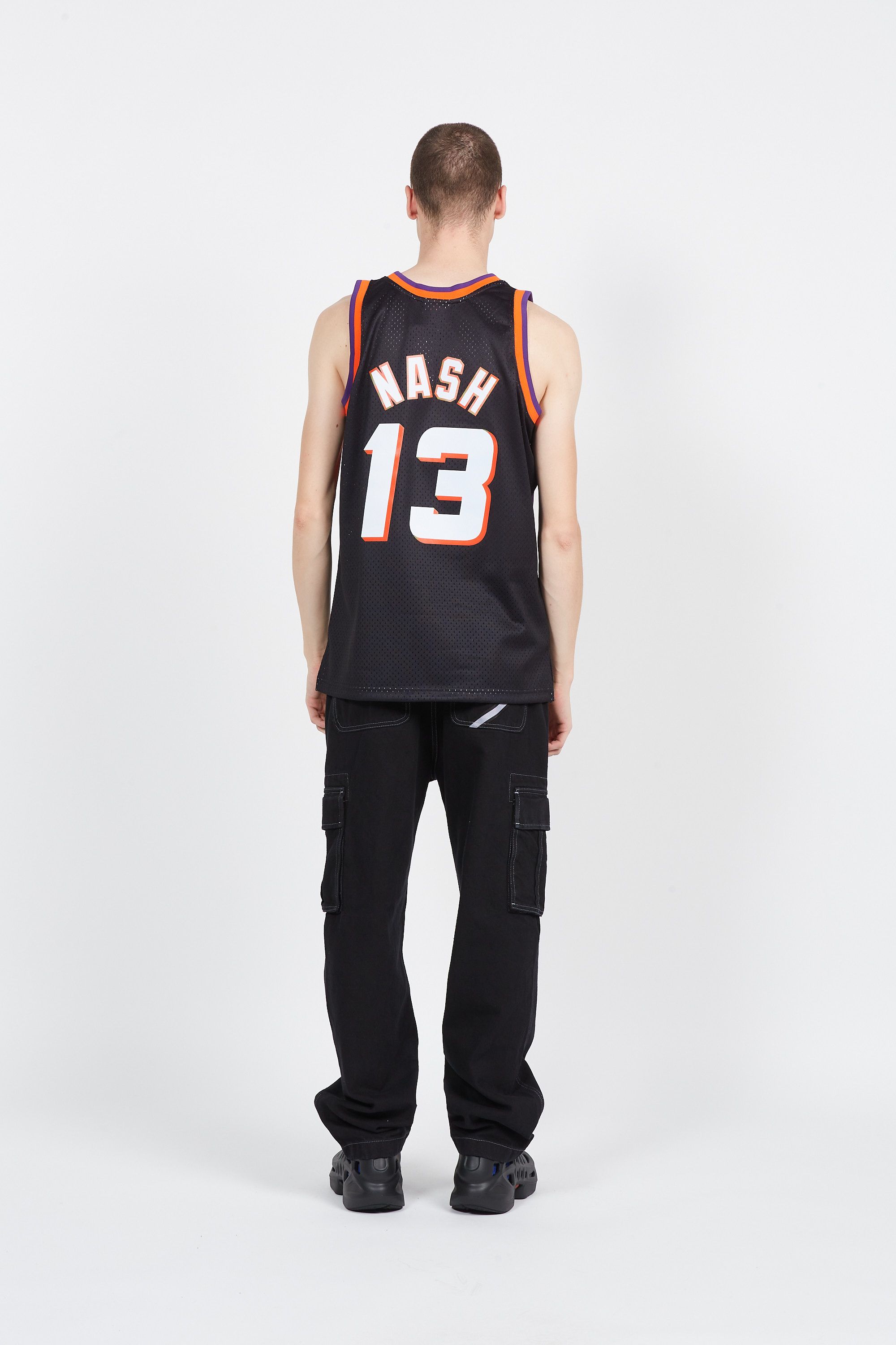 MITCHELL & NESS Maillot  SMJYGS18203-PSUBLCK96SNA Noir