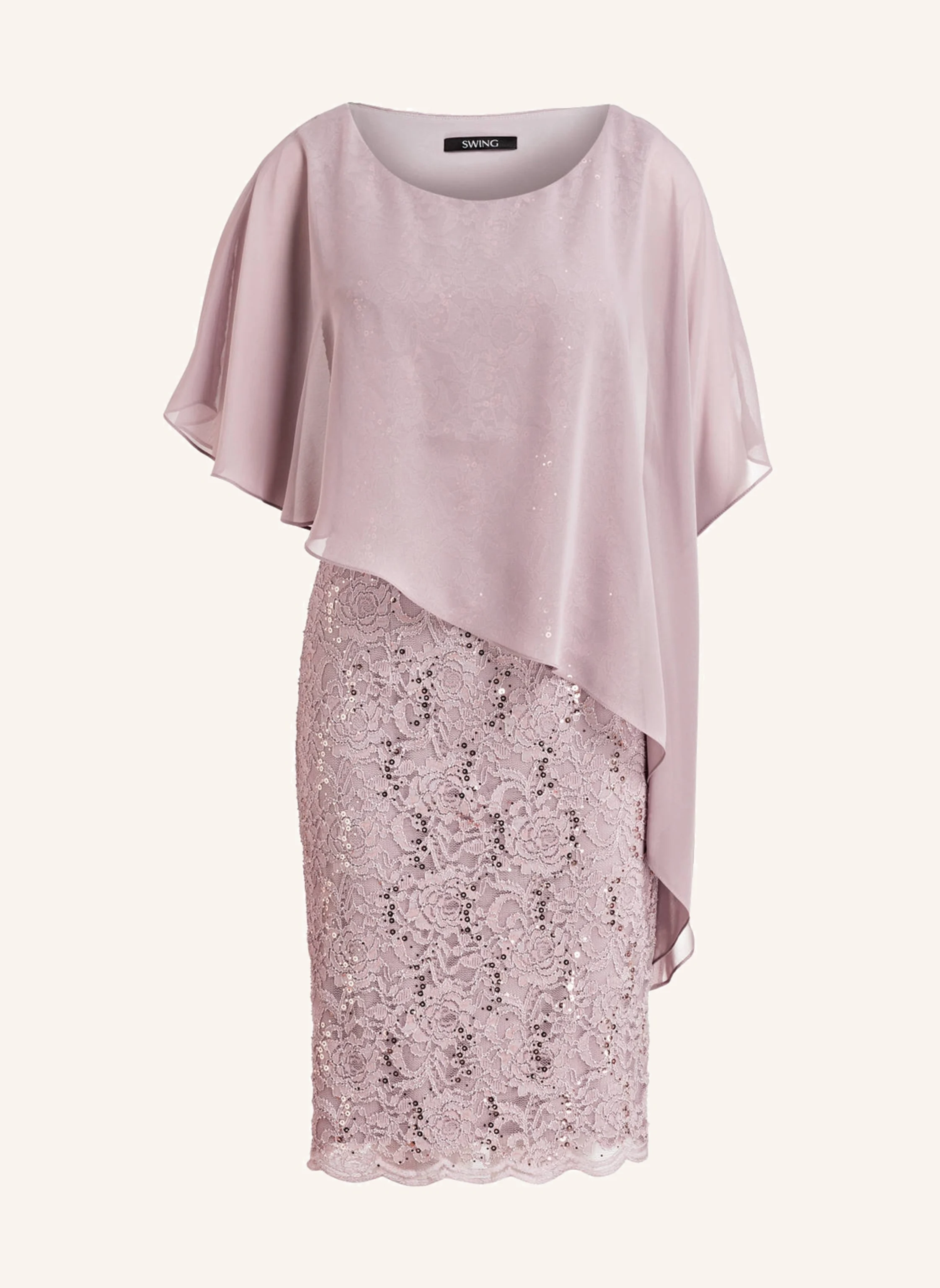 SWING Cocktailkleid mit Spitze