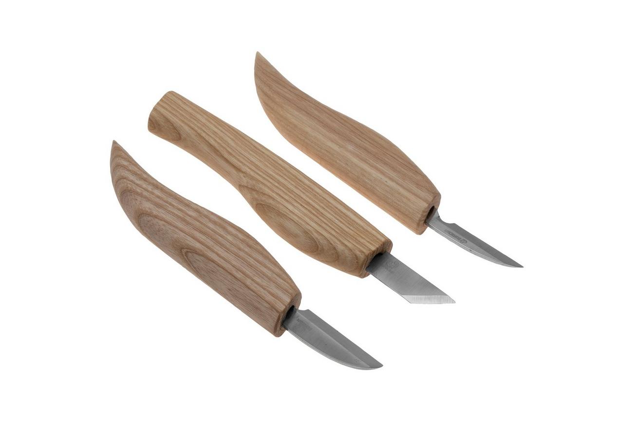 BeaverCraft S12 Starter Wood Carving Knives Set, houtsnijset