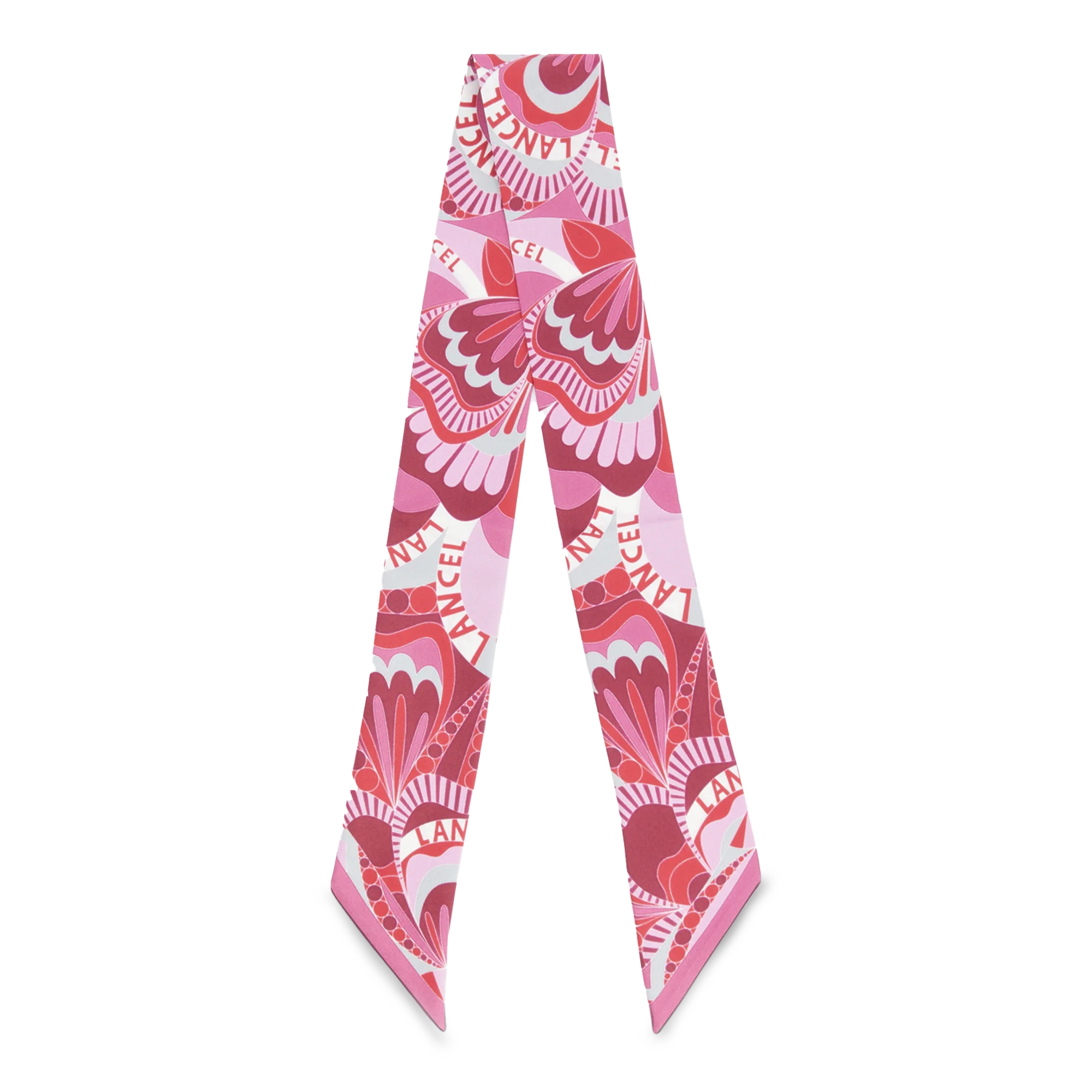 Bandeau  Motif Floral-Multico Cerise