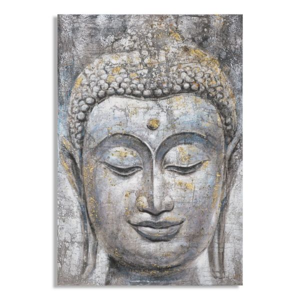 Mauro Ferretti Pintura em Tela Face Buda Luz -a- cm 80X3X120 - 032358000A