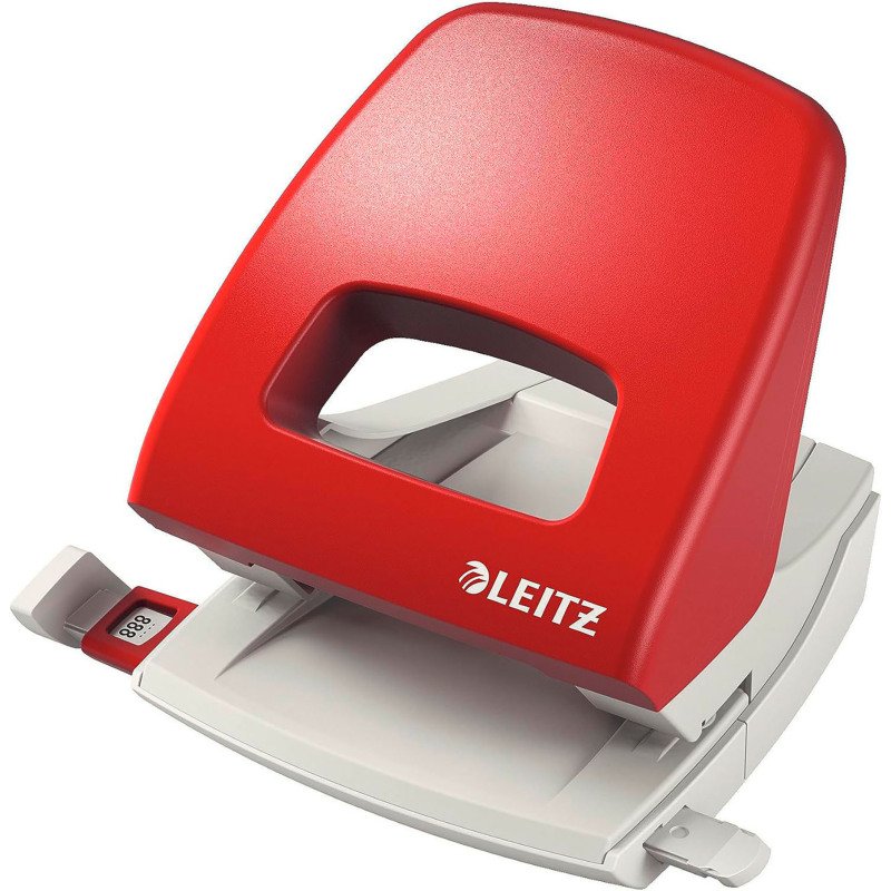 perforateur Nexxt 5005, capacité: 25 feuilles, rouge