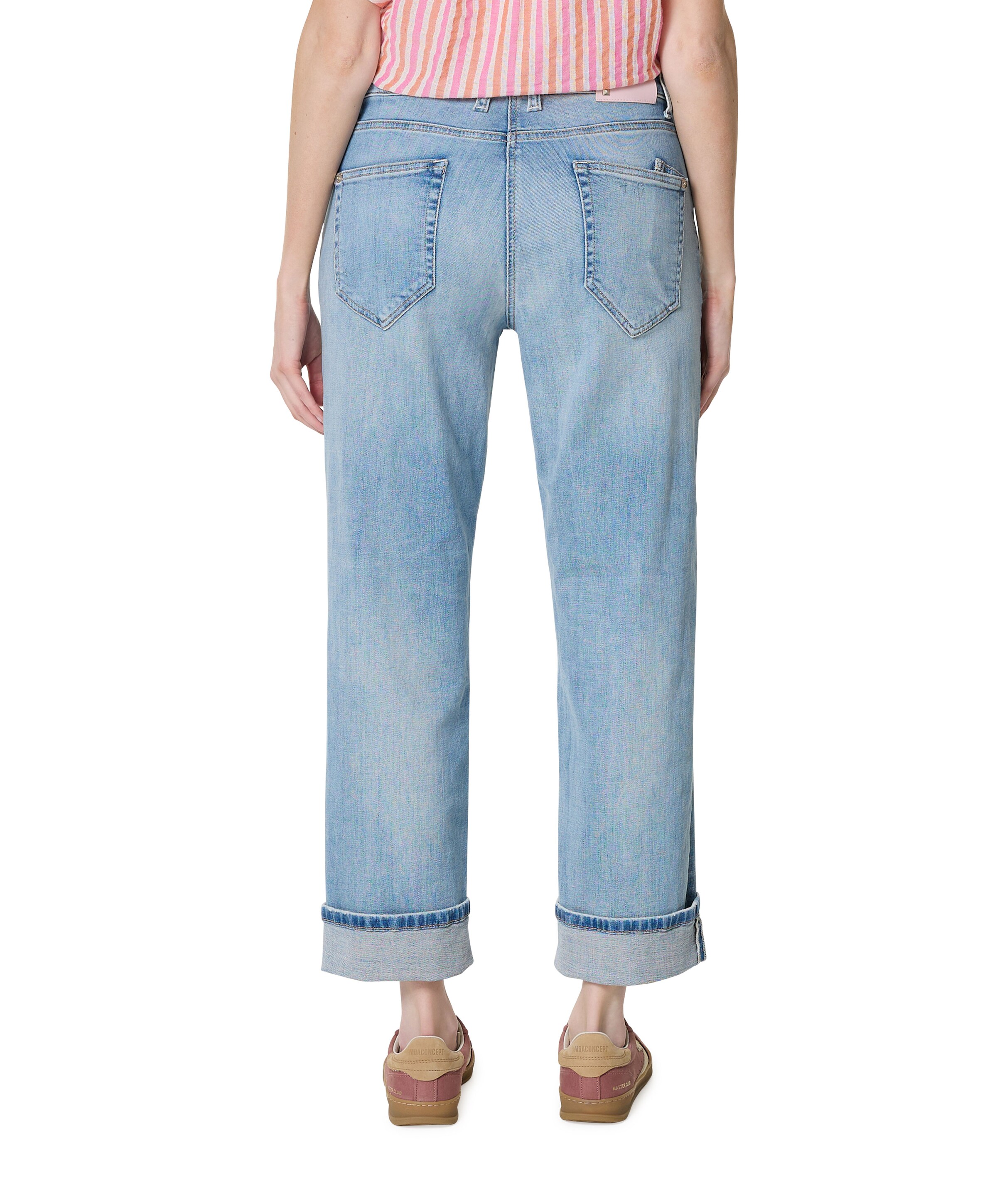 Cambio Gaia relaxed dames jeans blauw