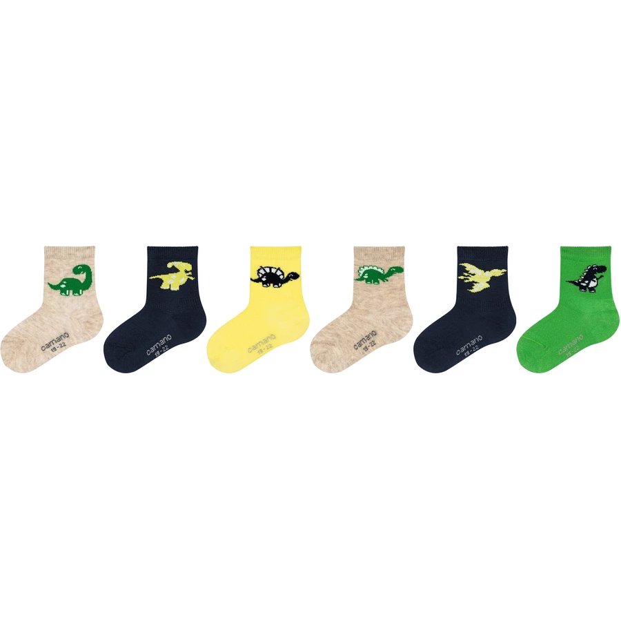 Camano Socken ca-soft 6er-Pack meadow green