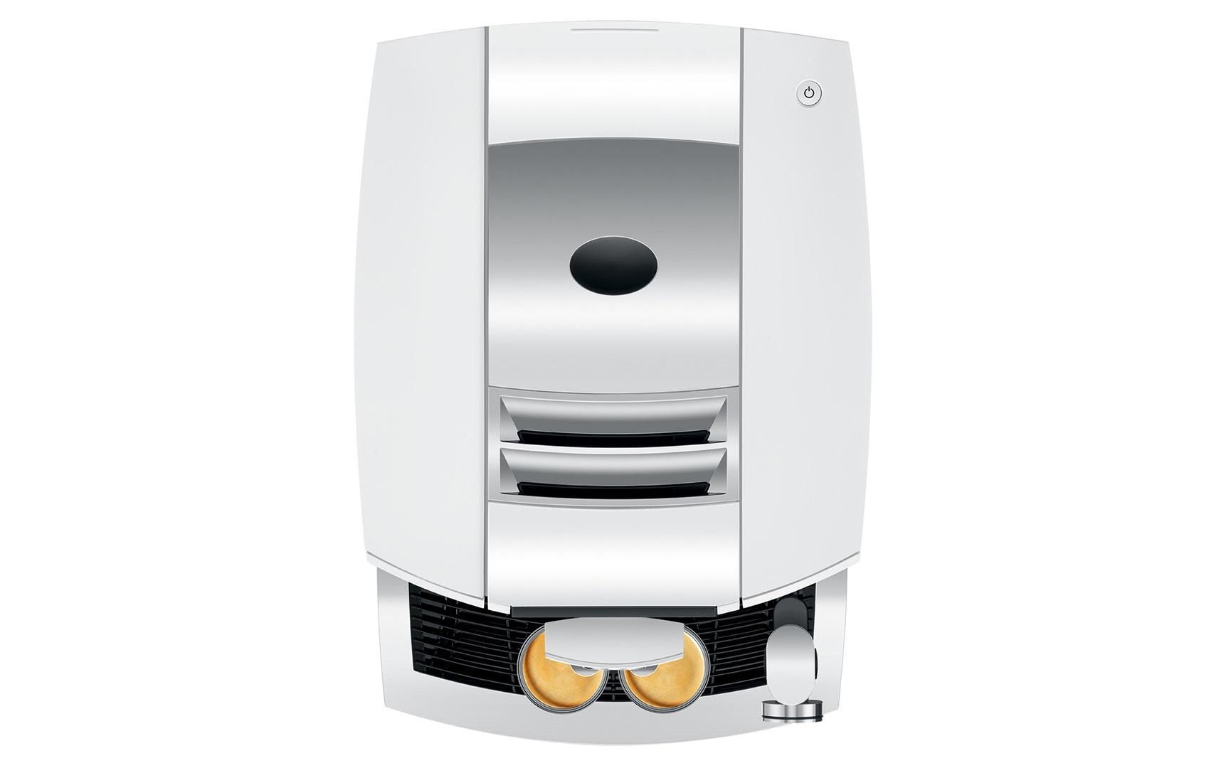 Kaffeevollautomat J8 Piano White SA<br>Vollautomat für eine grosse Auswahl an Kaffee- und Milchspezialitäten