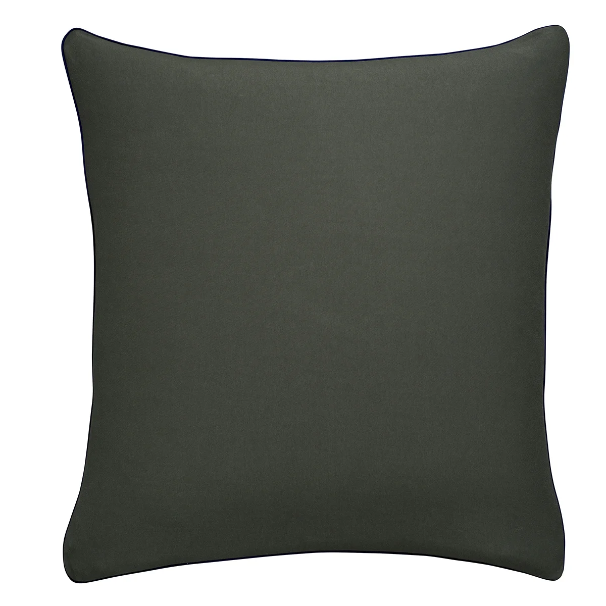 Taie d'oreiller Confort Jersey Coloris Carbone