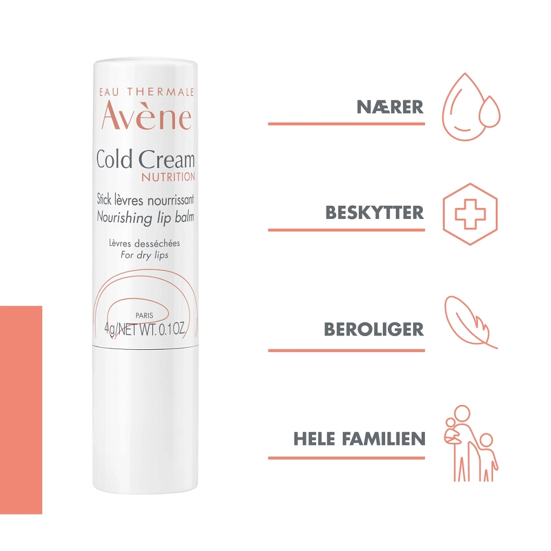 Avène Cold Cream Lip Balm 4 gr.