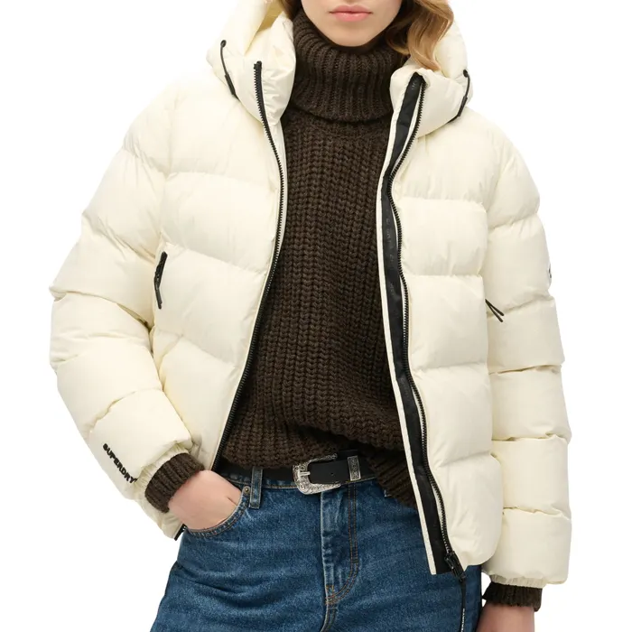 Superdry Hooded Sports Puffer Winterjas Dames