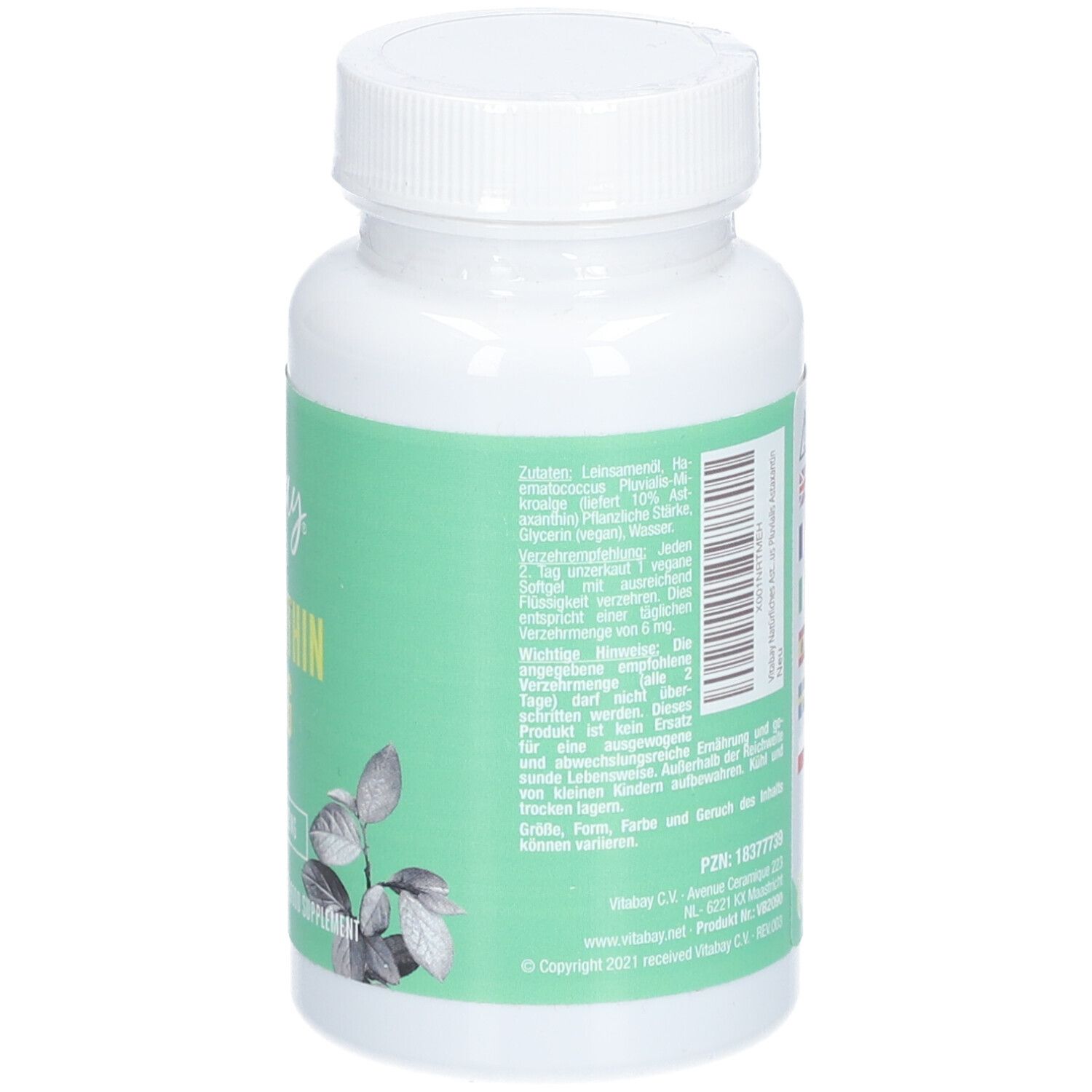 vitabay® Astaxanthin 12 mg