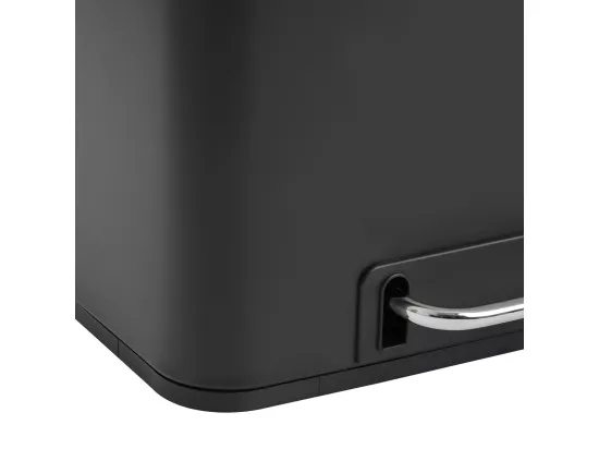 Poubelle à pédale 60L en inox