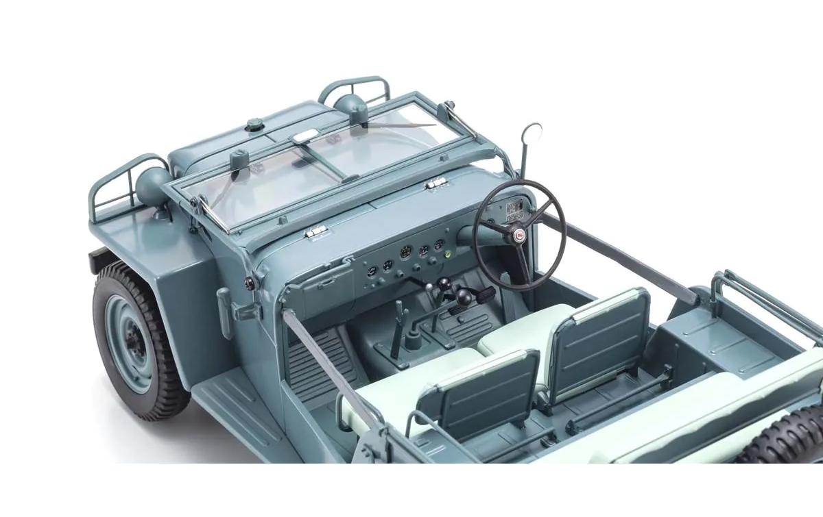 Toyota Land Cruiser BJ Blaugrün, 1:18<br>Detailgetreues Modellauto für Sammler im Massstab 1:18