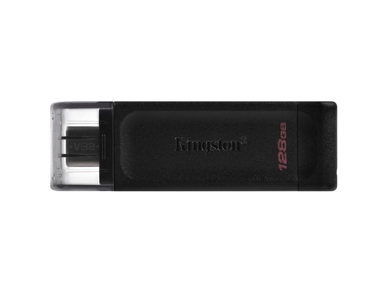 Kingston USB-Stick DataTraveler 70 128 GB USB-Stick mit 128 GB Speicherkapazität und 120 MB/s Lesegeschwindigkeit