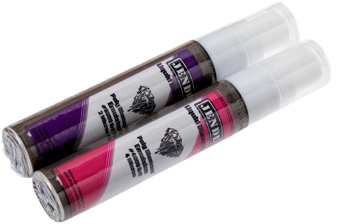 Wicked Edge leren strops, 4 en 2 Micron Poly Diamond Emulsion