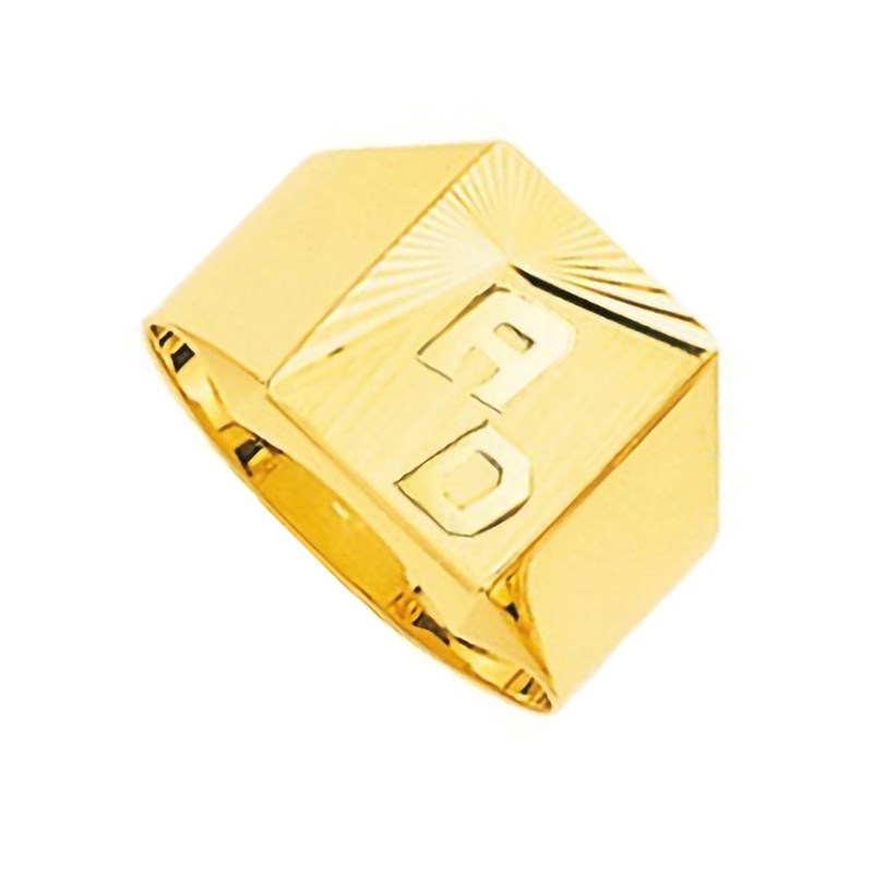 Chevalière homme - Or 18 Carats