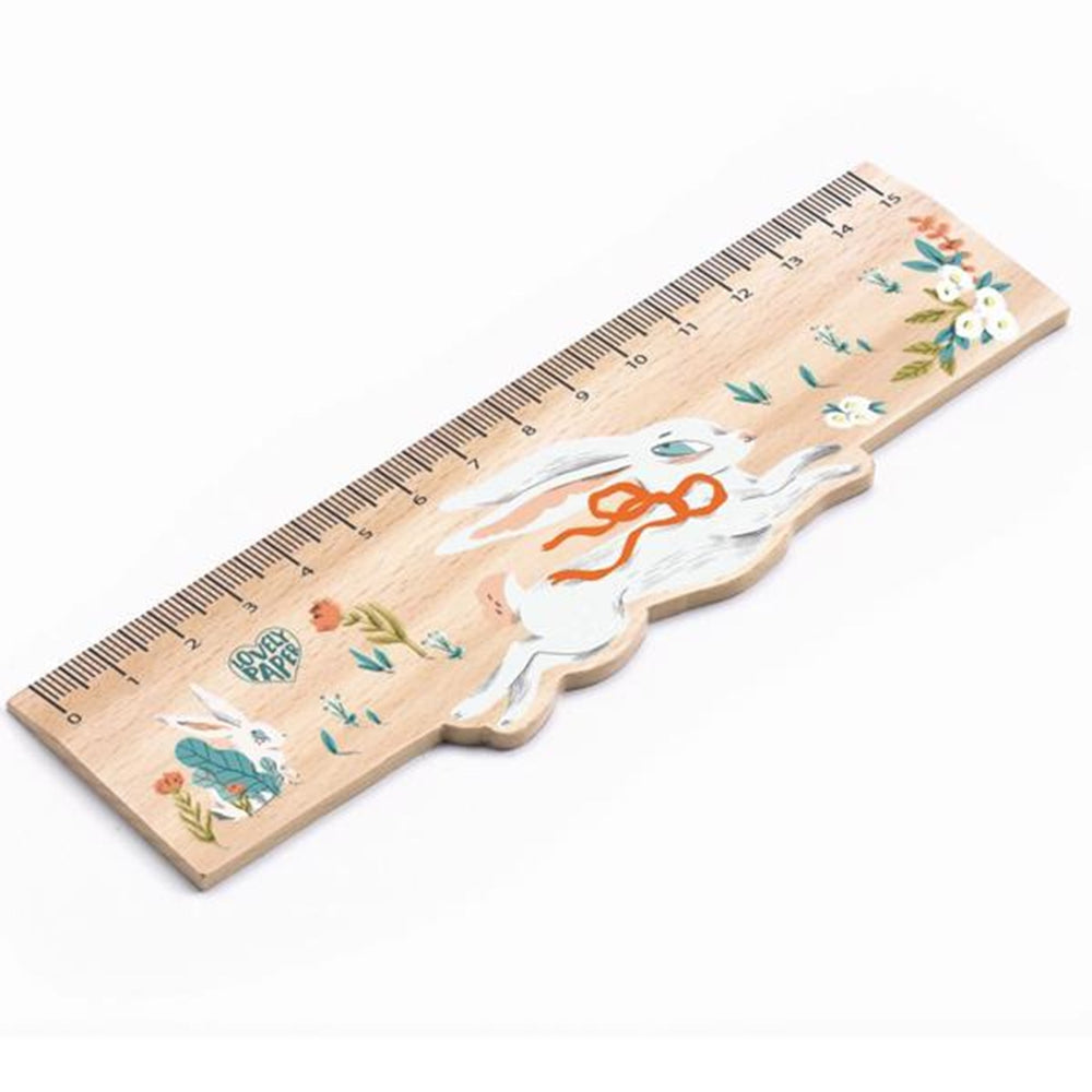 Køb Djeco Lovely Paper Lineal Lucille