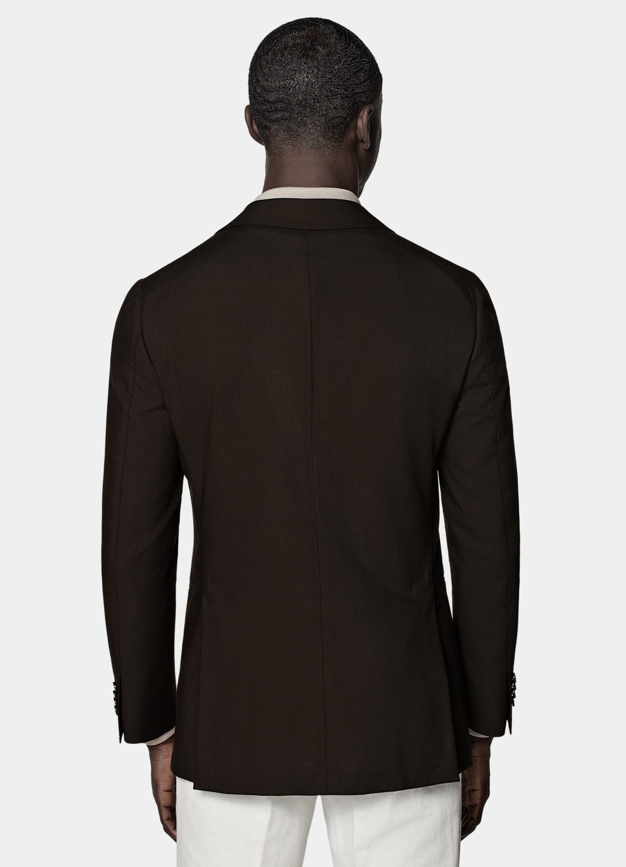 Blazer Havana coupe Tailored marron foncé
